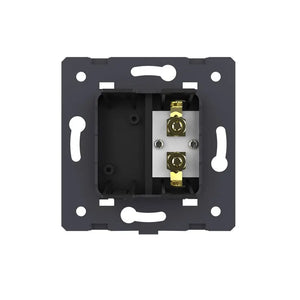 Livolo | Zwart | SR | Audio- Banaan stekker | Blindplaat Livolo Nederland B.V.