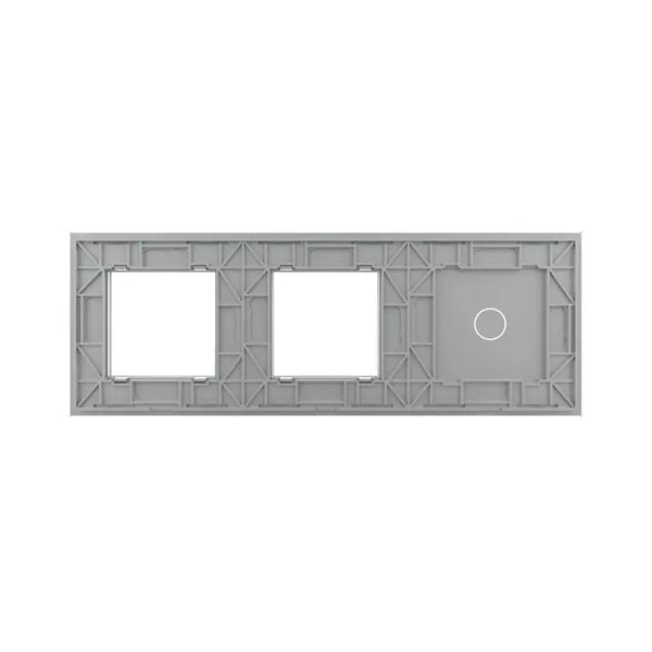 Livolo | Grijs | 1+SR+SR | Glasplaat | Combinatie Livolo Nederland B.V.