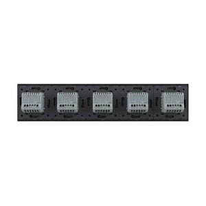 Livolo | Zwart | 1+1+1+1+1 | Dimmer | Schakelaar | Smart Home Livolo Nederland B.V.