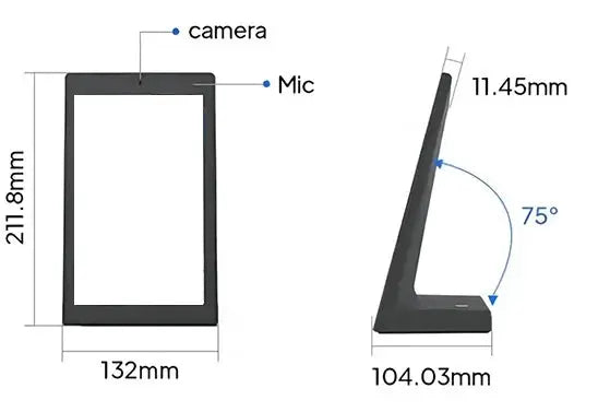 Livolo | Touchscreen | Staande Tablet | Android | 8" inch | Wit | Smart Home Livolo Nederland B.V.