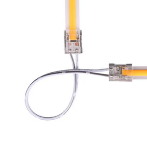 Koppelstuk | Flexibel | 15cm kabel | 10mm | 24V | COB ledstrip Livolo Nederland