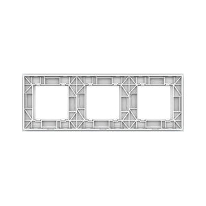 Livolo | Wit | SR+SR+SR | Glasplaat Livolo Nederland B.V.