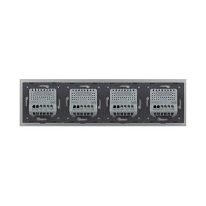 Livolo | Gris | 1+1+1+1 | Gradateur | Inverseur | Smart Home Livolo Nederland B.V.
