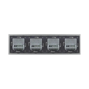 Livolo | Grijs | 1+1+1+1 | Aan/Uit | Wisselschakelaar Livolo Nederland B.V.