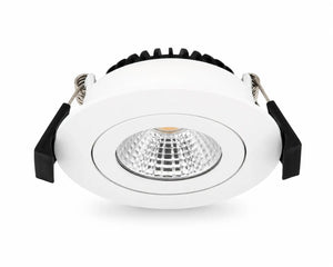 Inbouwspot | Wit | Lage inbouwdiepte | IP54 | Kantelbaar | Rond | Ø 68mm Livolo Nederland B.V.