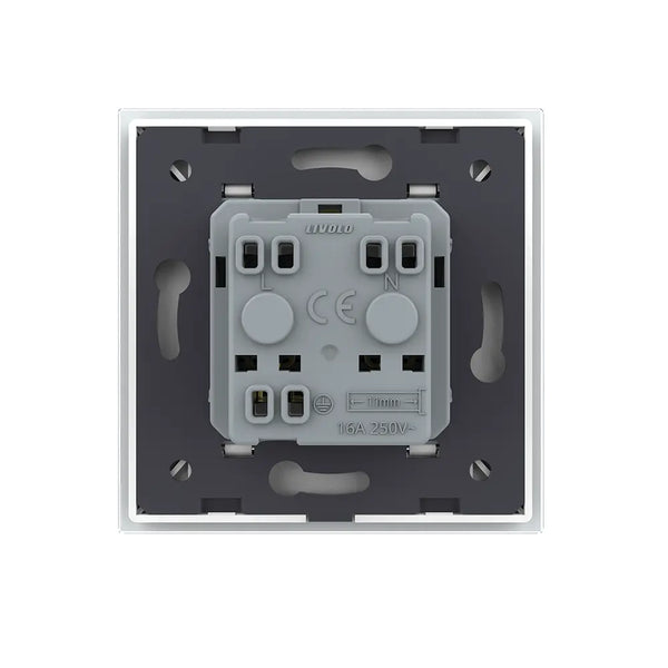Livolo | Wit | SR | Wandcontactdoos | IP44 | France Livolo Nederland