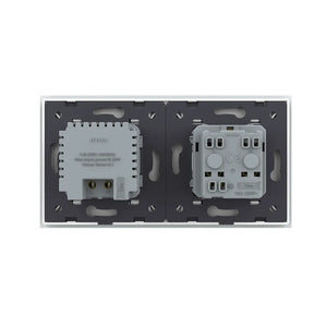 Livolo | Wit | SR+SR | Wandcontactdoos | Wandverlichting | Beweging en nacht sensor | France Livolo Nederland B.V.