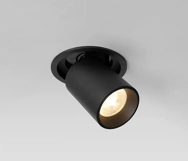 Inbouwspot | Zwart | 1 | Deluxe LED | Uittrekbaar | Rond Livolo Nederland B.V.