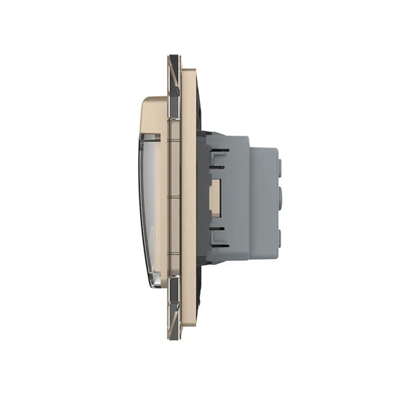 Livolo | Goud | SR | Wandcontactdoos | IP44 | France Livolo Nederland