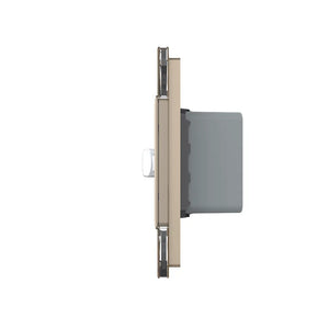 Livolo | Goud | SR+SR | Wandcontactdoos | France | Bewegingsmelder | Aan/Uit Livolo Nederland B.V.