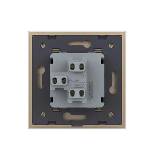 Livolo | Goud | 1 | Aan/Uit | Wissel | Wipschakelaar Livolo Nederland B.V.