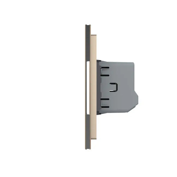 Livolo | Goud | 1+1+1+1 | Puls | 12 of 24V DC | Schakelaar Livolo Nederland B.V.