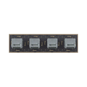 Livolo | Goud | 1+1+1+1 | Puls | 12 of 24V DC | Schakelaar Livolo Nederland B.V.