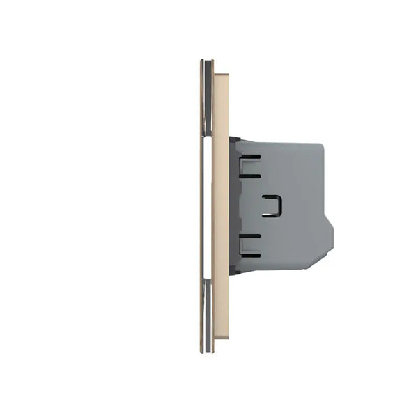 Livolo | Goud | 1+1+2 | Puls | 12 of 24V DC | Schakelaar Livolo Nederland B.V.