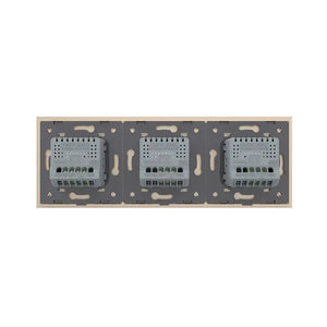 Livolo | Goud | 1+1+2 | Puls | Schakelaar Livolo Nederland B.V.