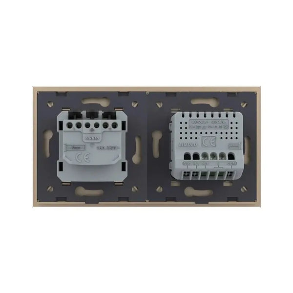 Livolo | Goud | 1+SR | Dimmer | Schakelaar met wandcontactdoos Livolo Nederland B.V.