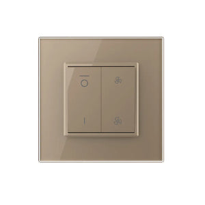 Livolo | Or | 3 positions | Interrupteur de ventilateur Livolo Nederland B.V.