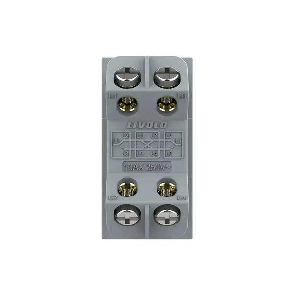 Livolo | Goud | SR | Enkel | Aan/Uit | Kruis | Wipschakelaar Livolo Nederland B.V.