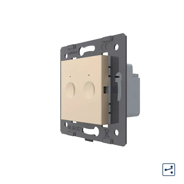 Livolo | Blanc | SR | Module | ON / OFF | Double | Interrupteur de commutation