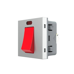 Livolo | Grijs | 1 | Module | Aan/Uit | Dubbelpolige schakelaar | 16A Livolo Nederland B.V.