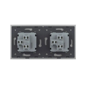 Livolo | Grijs | 1+1 | Puls | Wipschakelaar Livolo Nederland B.V.