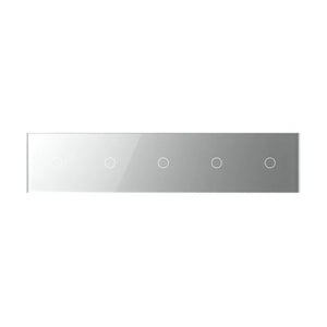 Livolo | Grijs | 1+1+1+1+1 | Aan/Uit | 12 of 24V DC | Schakelaar Livolo Nederland B.V.