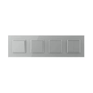 Livolo | Grijs | 1+1+1+2 | Aan/Uit | Wipschakelaar Livolo Nederland B.V.