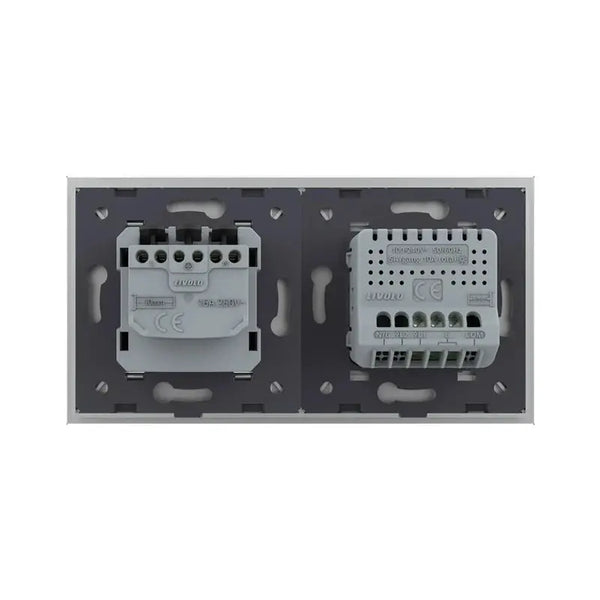 Livolo | Grijs | 1+SR | Dimmer | Schakelaar met wandcontactdoos Livolo Nederland B.V.