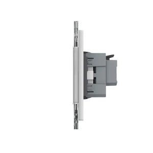 Livolo | Grijs | 1+SR+SR+SR | Aan/Uit | Wipschakelaar met drie wandcontactdozen Livolo Nederland B.V.