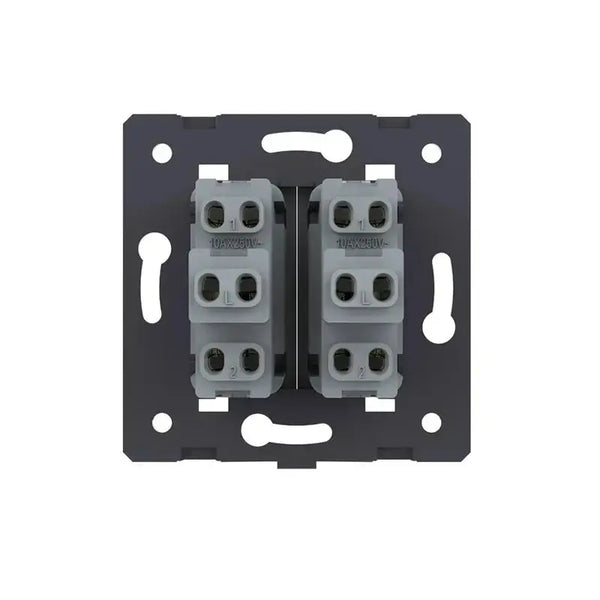 Livolo | Grijs | 2 | Module | Aan/Uit | Wissel | Wipschakelaar Livolo Nederland B.V.