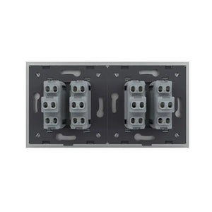 Livolo | Grijs | 2+2 | Puls | Wipschakelaar Livolo Nederland B.V.