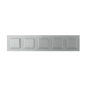 Livolo | Grijs | 2+2+2+2+2 | Aan/Uit | Wipschakelaar Livolo Nederland B.V.