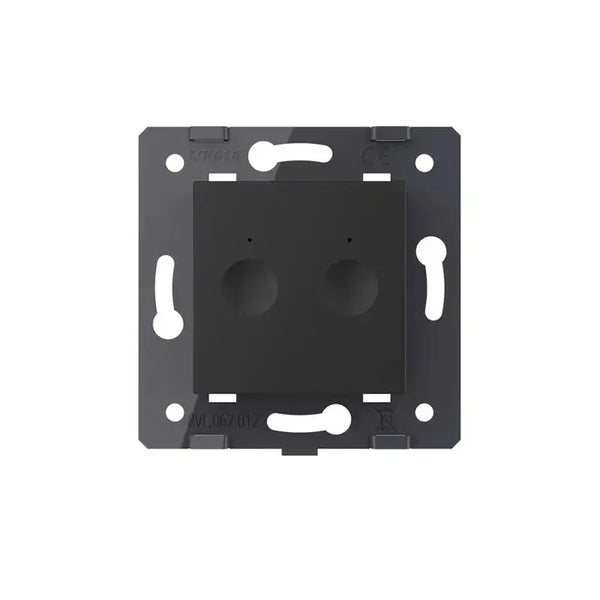 Livolo | Zwart | SR | Module | Aan/Uit | Dubbel | Wisselschakelaar Livolo Nederland B.V.