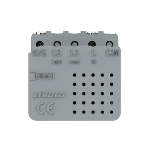Livolo | Grijs | SR | Module | Dubbele USB-C oplader 65W Livolo Nederland B.V.