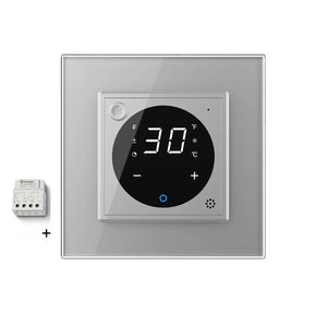 Livolo | Thermostaat voor cv-ketels | Inbouw | Grijs | Touch bediening