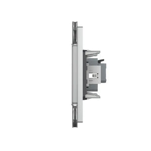 Livolo | Grijs | SR+SR | Wandcontactdoos | HDMI aansluiting | Blindplaat Livolo Nederland B.V.