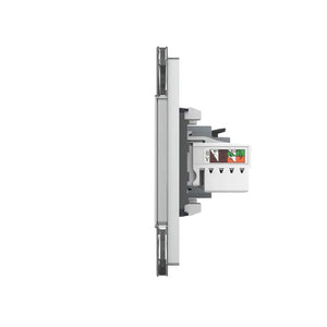 Livolo | Gris | SR+SR | Prise murale | Réseau | Réseau Livolo Nederland B.V.