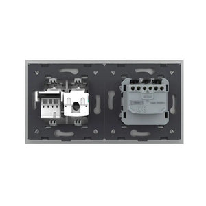 Livolo | Gris | SR+SR | Prise murale | Réseau | Téléphone Livolo Nederland B.V.