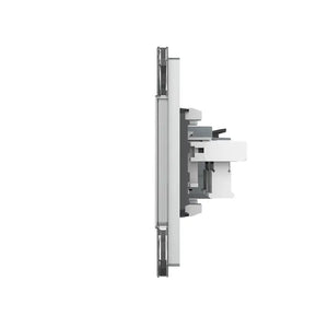 Livolo | Grijs | SR+SR | Wandcontactdoos | Telefoon | Telefoon Livolo Nederland B.V.