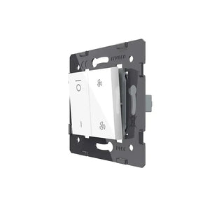 Livolo | Wit | 1 | Module | 3-Standen | Ventilatorschakelaar Livolo Nederland B.V.