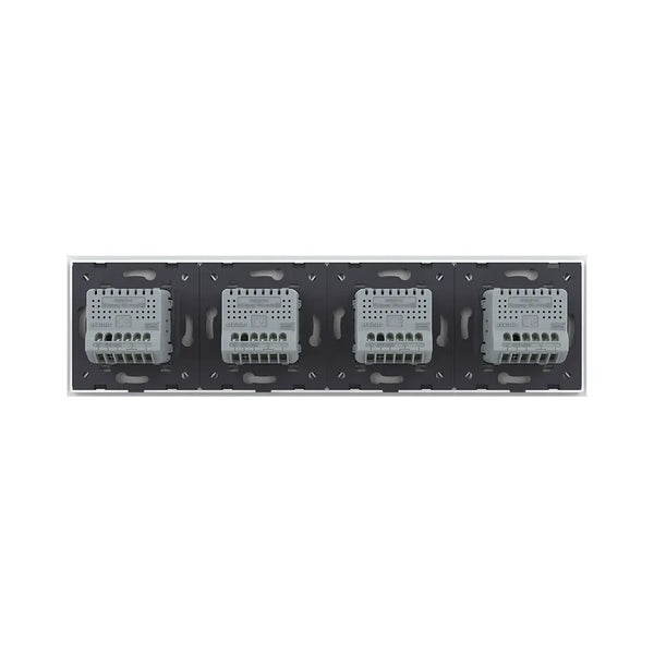 Livolo | Wit | 1+1+1+1 | Puls | 12 of 24V DC | Schakelaar Livolo Nederland B.V.
