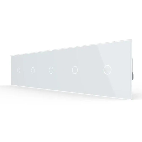 Livolo | Wit | 1+1+1+1+1 | Puls | 12 of 24V DC | Schakelaar Livolo Nederland B.V.