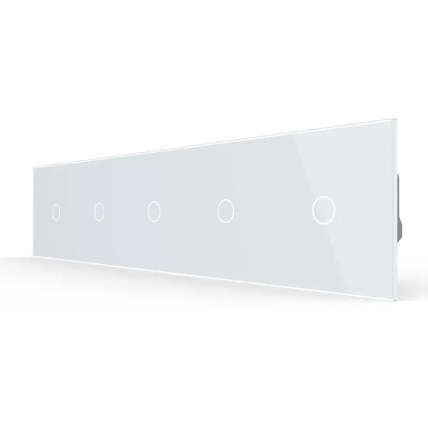 Livolo | Wit | 1+1+1+1+1 | Puls | Schakelaar Livolo Nederland B.V.