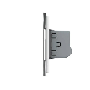 Livolo | Wit | 1+1+2 | Puls | 12 of 24V DC | Schakelaar Livolo Nederland B.V.