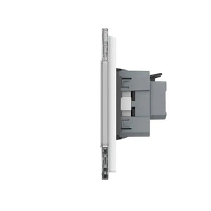 Livolo | Wit | 1+2+2+SR+SR | Aan/Uit | Wipschakelaar met dubbele wandcontactdoos Livolo Nederland B.V.