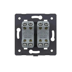 Livolo | Blanc | 2 | Module | Marche/Arrêt | Croix | Interrupteur à bascule Livolo Nederland B.V.
