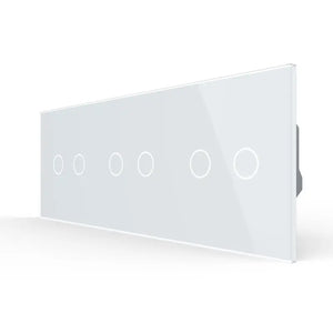 Livolo | Wit | 2+2+2 | Aan/Uit | 12 of 24V DC | Schakelaar Livolo Nederland B.V.