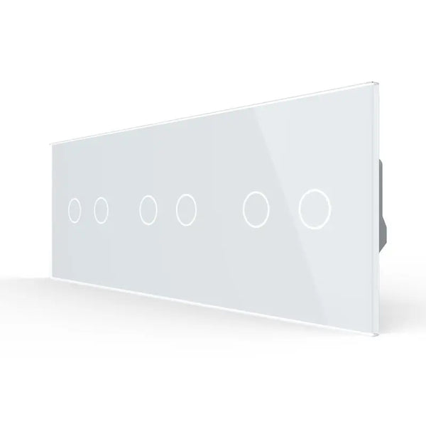 Livolo | Wit | 2+2+2 | Aan/Uit | 12 of 24V DC | Schakelaar Livolo Nederland B.V.
