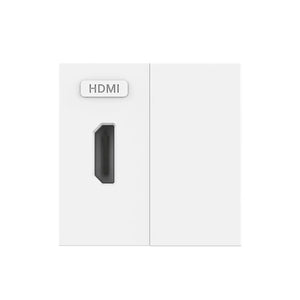 Livolo | Wit | SR | HDMI aansluiting | Blindplaat Livolo Nederland B.V.