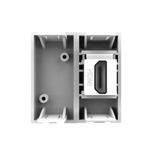 Livolo | Wit | SR | HDMI aansluiting | Blindplaat Livolo Nederland B.V.